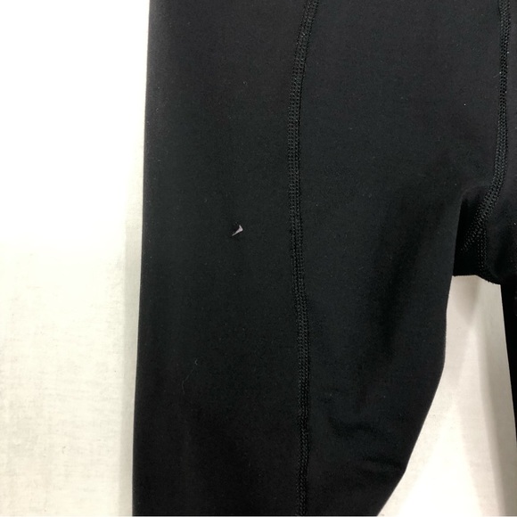 Lululemon High Rise Yoga Capri Workout Leggings, Size 4, Black Green - Picture 4 of 5